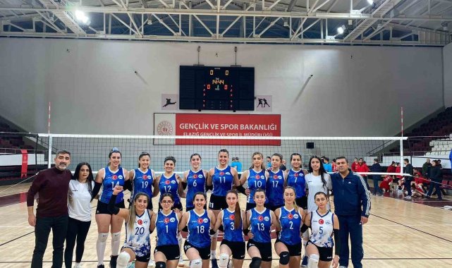 TVF Kadınlar Voleybol 2. Lig 15. Grup'un 5. haftası Elazığ Belediyesi, ...