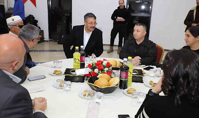 Vali Çelik, engellilerle yemekte bir araya geldi