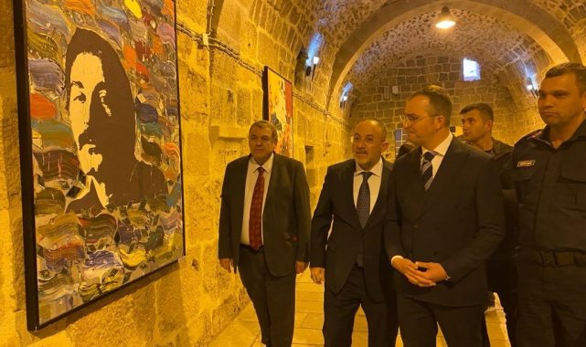 Afşin Belediyesi sponsorluğunda yürütülen sanat etkinlikleri arasında yer a...