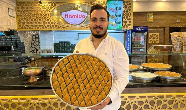Gaziantep'te faaliyet gösteren Hamido Baklavaları, 2023 yılında dünyanı...