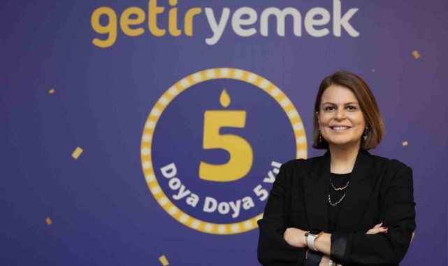 GetirYemek, 5'inci yılını kutluyor. 81 ilde, 60 binden fazla üye restor...