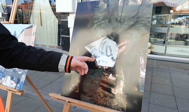 İz derneğinden 6 Şubat'ı anlatan resim sergisi yoğun ilgi gördü