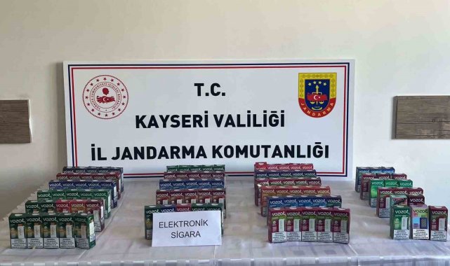 Kayseri İl Jandarma Komutanlığı'nca yapılan çalışmalarda piyasa değeri ...