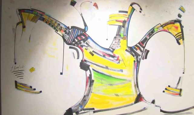 Ünlü resim ve heykel sanatçısı Serkan Bayer'in Anadolu Çağdaş kavramına...