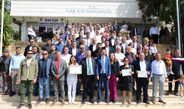 Antalya'nın Kaş ilçesinde 31 Mart Mahalli İdareler Genel Seçimleri sonu...