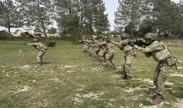 Kırklareli'nin Vize ilçesinde bulunan 41'inci Komando Tugay Komutan...