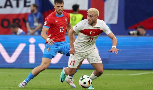 2024 Avrupa Futbol Şampiyonası'nda Türkiye ile Çekya arasında oynanan k