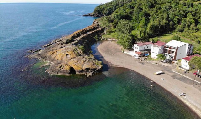 Ordu'nun sakin şehir unvanına sahip Perşembe ilçesi sınırında bulunan v...