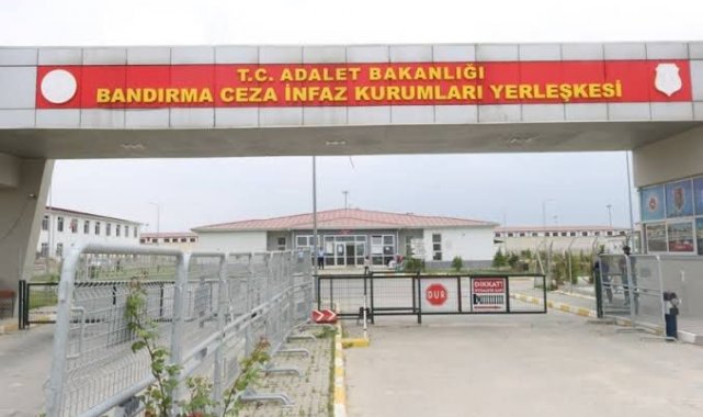 Balıkesir'in Bandırma ilçesinde bulunan 1 Nolu T Tipi Kapalı Ceza İnfaz...
