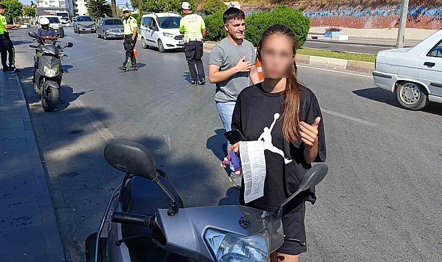 'Ehliyetimi yeni aldım, sisteme düşmemiş' diyen genç kız cezadan kurtulamadı