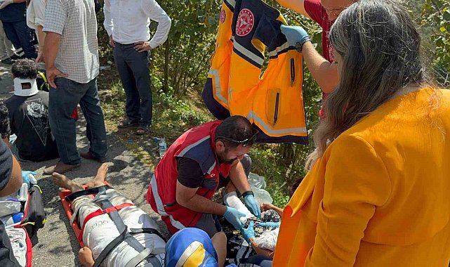 Minik kazazedeye özel ilgi