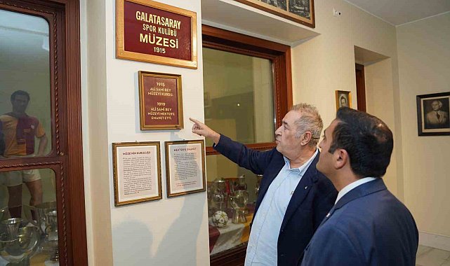 Başkan Güney'den 119. kuruluş yıl dönümünü kutlayan Galatasaray'a anlamlı ziyaret