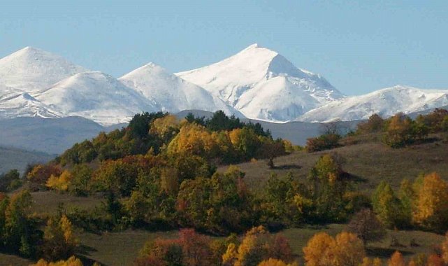 Posof'ta sonbahar güzelliği bir başka