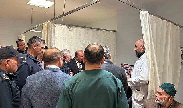 Çorum Valisi Çalgan ve Başkan Aşgın patlamada yaralanan vatandaşları ziyaret etti