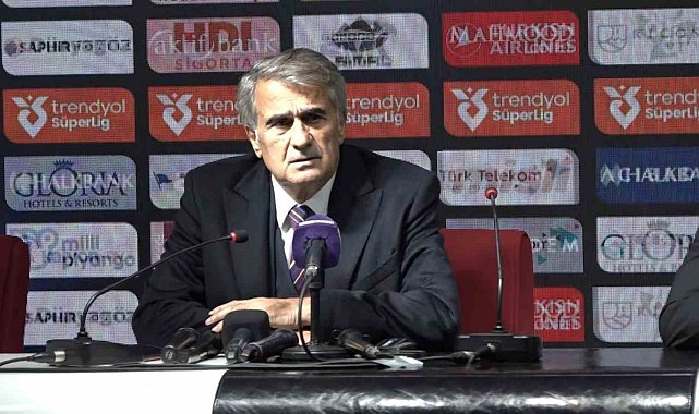 Şenol Güneş: "Oyun olarak da bizim için hayal kırıklığı"