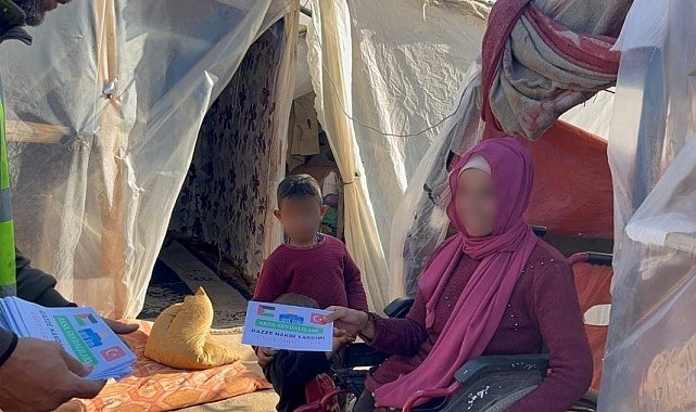 Bayburt'taki öğretmenlerden Gazze'ye yardım desteği