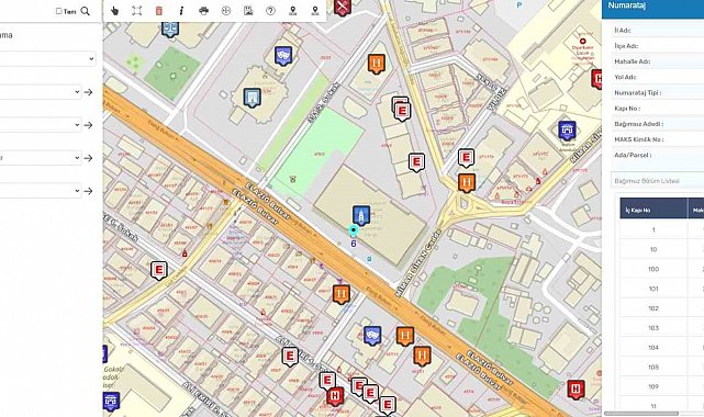 Diyarbakır'da Kent Bilgi Sistemi güncellendi