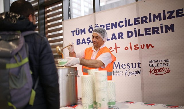 Kepez'den öğrencilere sıcacık destek