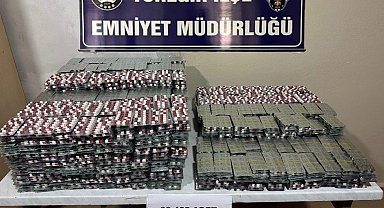 38 bin 425 uyuşturucu hap ele geçirildi