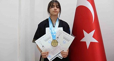 'Alpagut' dünya şampiyonu Nisa Nur'un sıradaki hedefi milli sporcu olmak