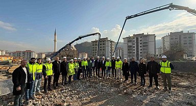 866 konutluk projenin çalışmalarına başlanıldı