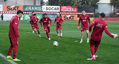 Ahmet Kutucu, Galatasaray formasıyla ilk antrenmanına çıktı