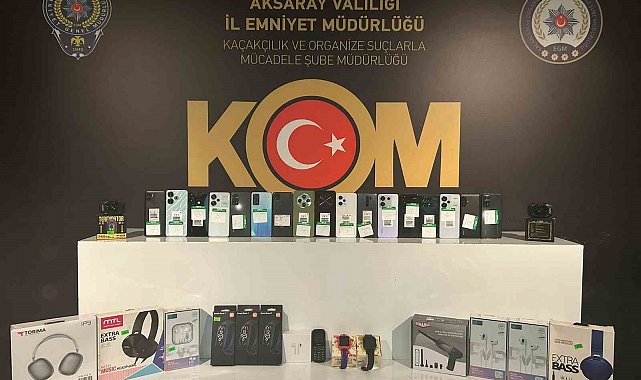 Aksaray'da 4 ayrı kaçakçılık operasyonu: 5 gözaltı