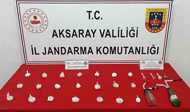 Aksaray'da uyuşturucu ticareti yapan 2 kişi tutuklandı