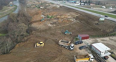 Akyazı Kızılelma Millet Bahçesi'nde çalışmalar başladı