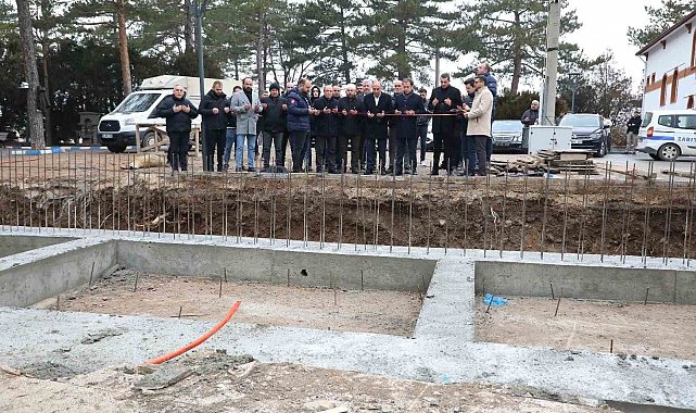 Alaca Belediyesi'nin bir projesi daha hayat buluyor: Sosyal tesisin temeli atıldı