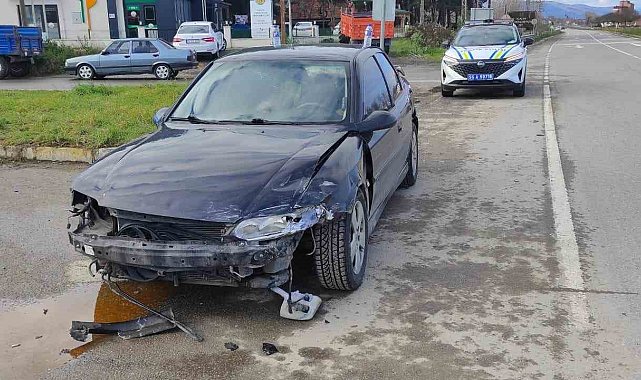 Alaçam'da kaza: 1 yaralı