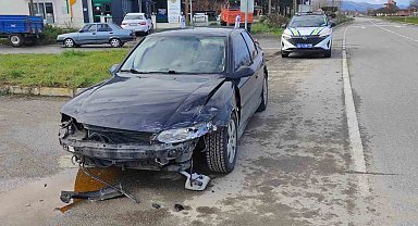 Alaçam'da kaza: 1 yaralı