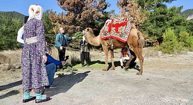 Alanya geleneksel Yörük oyunları gübüdük oyunu ile sona erdi
