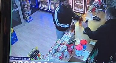 Aldığı içkilerin parasını ödemeden kaçtı