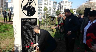 Ali Gaffar Okkan Antalya'da isminin verildiği parkta anıldı