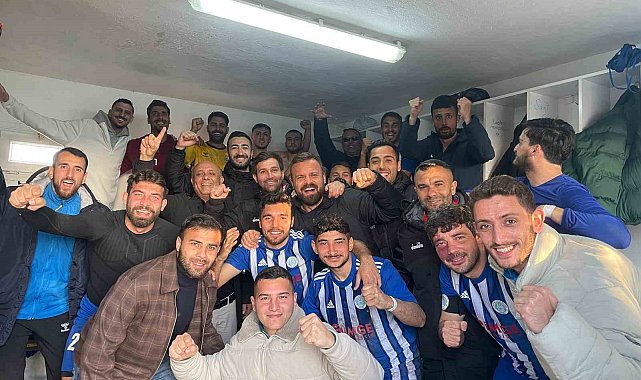 Aliağa Helvacı Spor liderlik koltuğuna oturdu