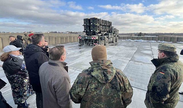 Almanya, Polonya'ya 2 Patriot füze savunma sistemi konuşlandırdı