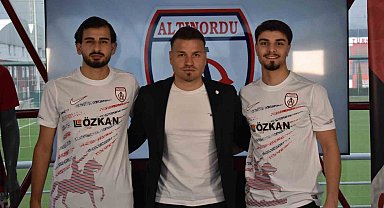 Altınordu, iki gurbetçiyi kadrosuna kattı