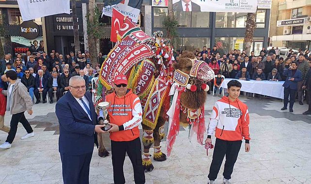 Antalya'da en süslü deve seçildi