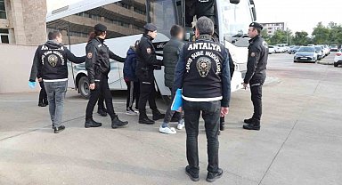 Antalya'da son 1 haftada 483 aranan şahıs yakalandı