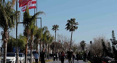 Antalya'da yazdan kalma günler yaşanıyor