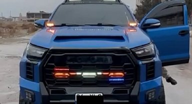 Aracına çakar lamba taktırdı, 161 bin lira ceza yedi