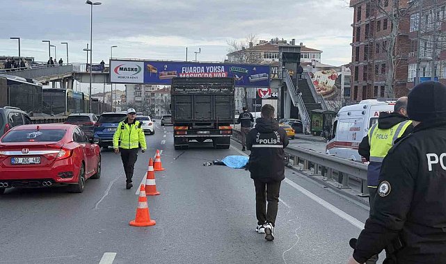 Avcılar'da E-5'te ölümlü motosiklet kazası