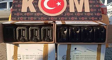 Aydın'da 130 litre etil alkol ele geçirildi