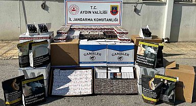Aydın'da kaçak tütün operasyonu