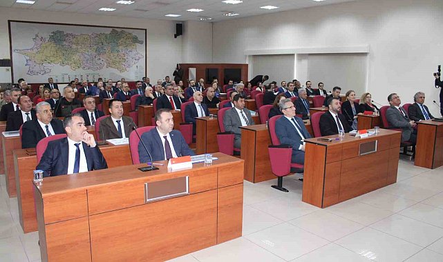 Aydın'da yılın ilk koordinasyon kurulu toplantısı yapıldı