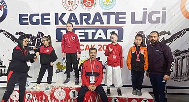 Aydınlı minik sporcudan büyük başarı