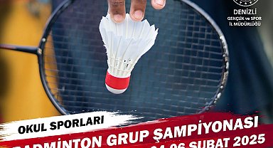 Badminton Gençler müsabakalarına Denizli ev sahipliği yapacak