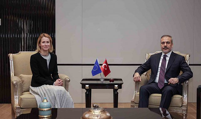 Bakan Fidan, AB Dış İlişkiler ve Güvenlik Politikası Yüksek Temsilcisi Kallas ile bir araya geldi