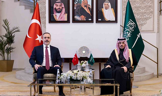 Bakan Fidan, Suudi Arabistan Dışişleri Bakanı Al Suud ile görüştü